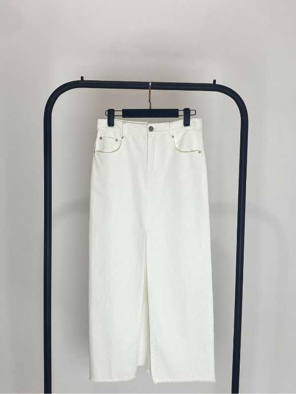 FALDA DENIM BLANCA