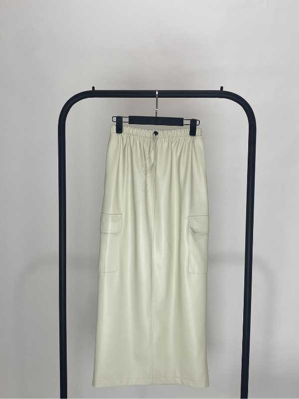 MAXI FALDA CARGO BLANCA